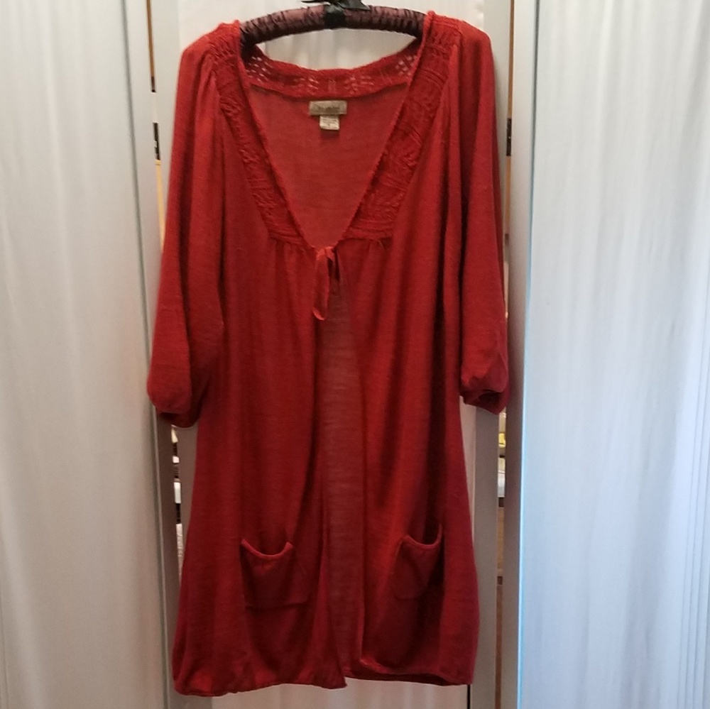 Art and Soul short sleeve cardigan